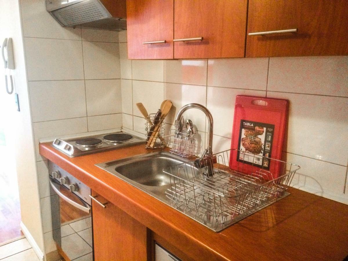 Апартаменты Depto Metro Santa Ana Сантьяго Экстерьер фото